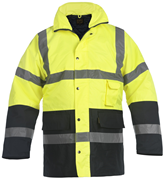  Yansıtıcılı, kapüşonlu, iki renkli parka. GTİP 62102000 AB BTB görseli 2