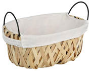  Dokuma kulplu kumaş astarlı sepetler. GTİP 46021990 AB BTB görseli 1