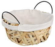  Dokuma kulplu kumaş astarlı sepetler. GTİP 46021990 AB BTB görseli 2