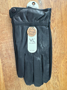  Astarli, çıtçıtlı deri eldiven. GTİP 42032990 AB BTB görseli