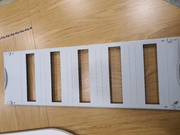  Beyaz plastik elektrik kutusu kapağı. GTİP 85389099 AB BTB görseli 1