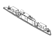  Plastik braketli plaka lambası. GTİP 85122000 AB BTB görseli