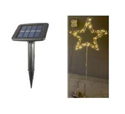  Yıldız şeklinde LED bahçe lambası. GTİP 94054139 AB BTB görseli