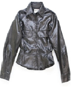  Peplum detaylı, fermuarlı ceket. GTİP 39262000 AB BTB görseli