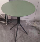  Yuvarlak sabit bahçe masası. GTİP 94032080 AB BTB görseli