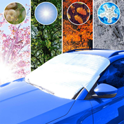 39269097 gtipli Alüminyum kaplı köpük ön cam örtüsü. Ab btb görseli