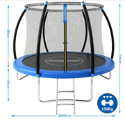  Demontre açık hava trambolini. GTİP 95069190 AB BTB görseli 2