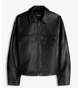  Fermuarlı, cepli, poliüretan ceket. GTİP 39262000 AB BTB görseli