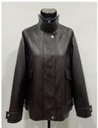  Çıtçıtlı, fermuarlı, poliüretan ceket. GTİP 39262000 AB BTB görseli