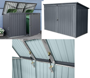  Metal çöp konteyneri barınağı. GTİP 73089059 AB BTB görseli