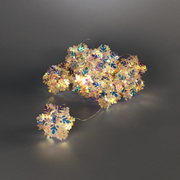  Pilli dekoratif kar tanesi ışık. GTİP 94054231 AB BTB görseli 1