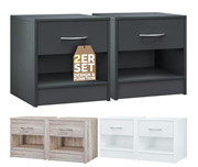  Ahşap yatak başı komodini GTİP 94035000 AB BTB görseli 1