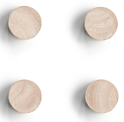  Dekoratif ahşap mıknatıs seti. GTİP 85051110 AB BTB görseli 1