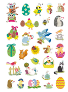  Çocuklar için etkinlik ve çıkartma kitabı. GTİP 49030000 AB BTB görseli 2