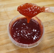  Ravent ve çilekli tatlı sosu. GTİP 21039090 AB BTB görseli 2