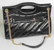  Plastik kapitone kadın el çantası. GTİP 42022210 AB BTB görseli